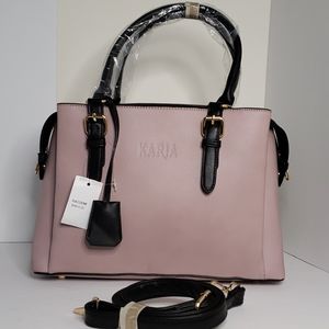 KARIA COLLECTIO HANDBAG BOSTON MAUVE COLOR